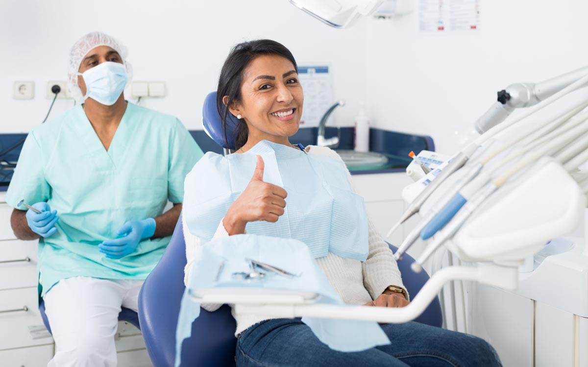 Dental Implants Patient Ready for her Full Arch Bridge Procedure